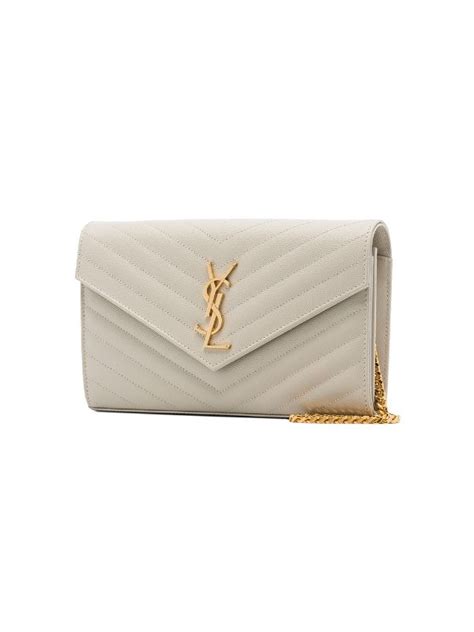 ysl monogram chain wallet replica|ysl wallet on chain small.